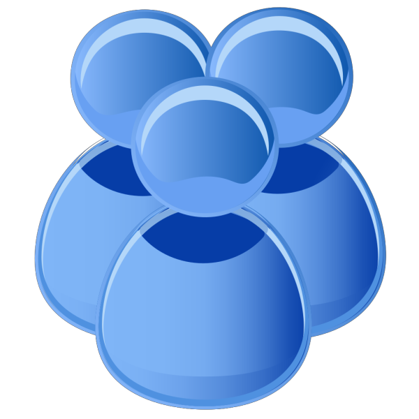 Three Users Icon PNG images