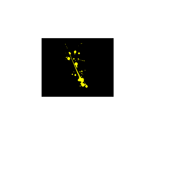 Yellow With Black Background PNG Clip art