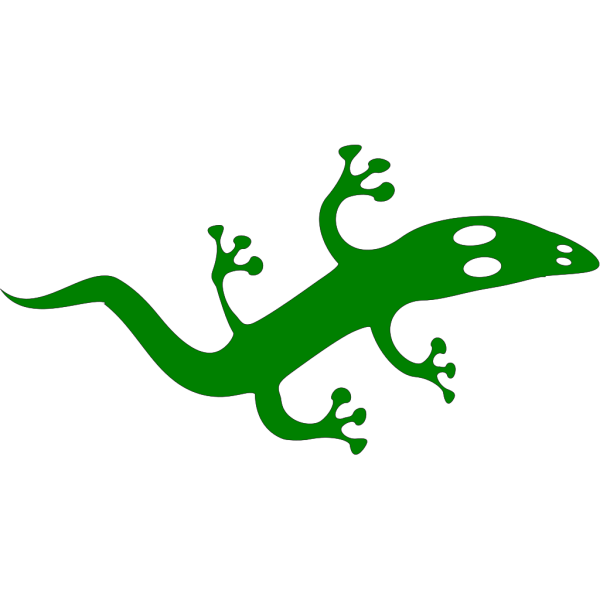 Green Lizard PNG Clip art