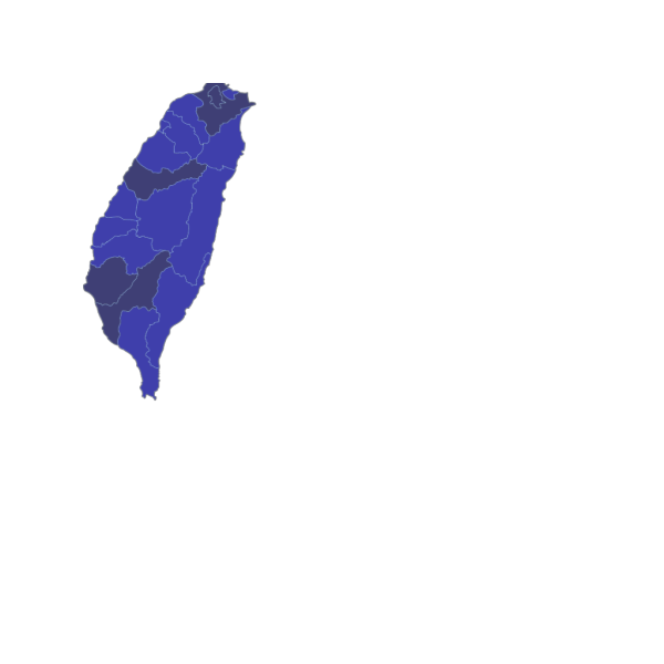 Taiwan Map PNG Clip art