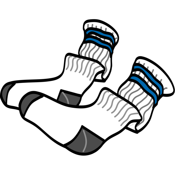 Athletic Crew Socks PNG Clip art