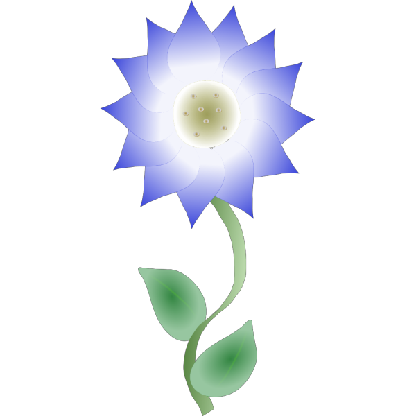 Purple Flower 4 PNG Clip art
