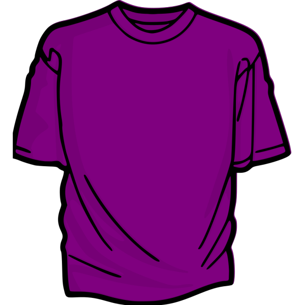 Purple T Shirt PNG Clip art