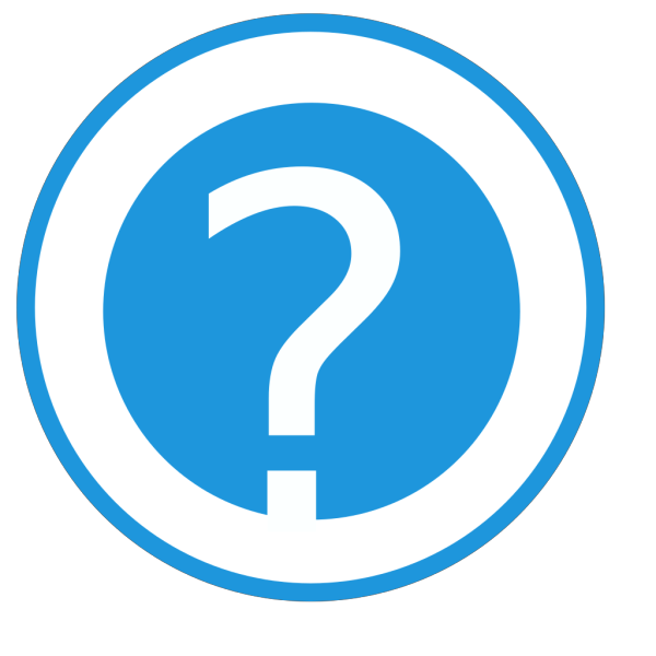 Blue Question Mark PNG Clip art