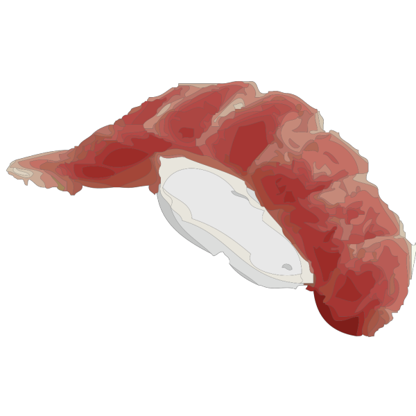 Maguro Sushi PNG Clip art