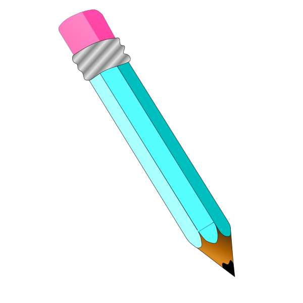 Blue Pencil PNG Clip art