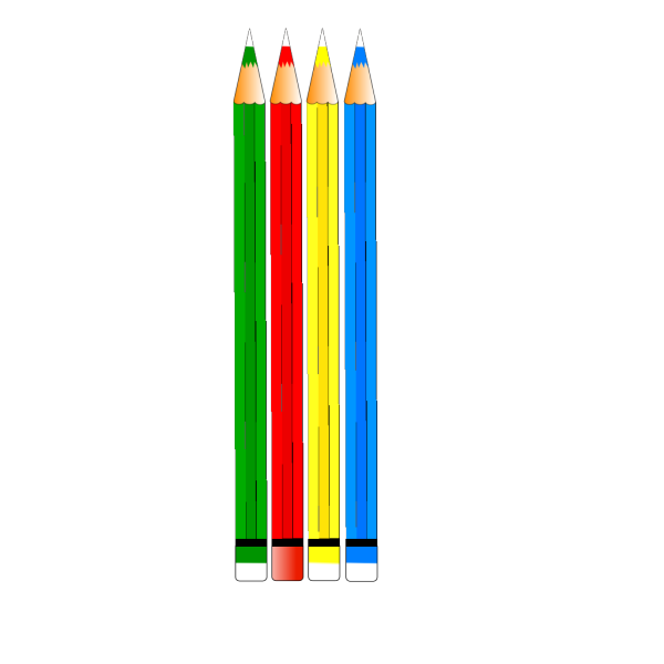 Color Pencils PNG Clip art
