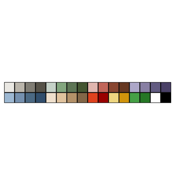 Color Palette PNG Clip art