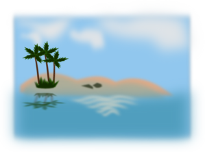 Island In The Ocean PNG images