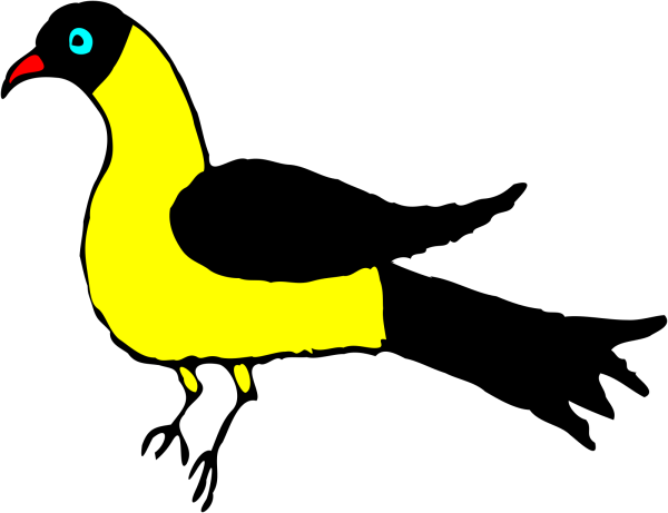 Twitter Bird Mascot PNG Clip art