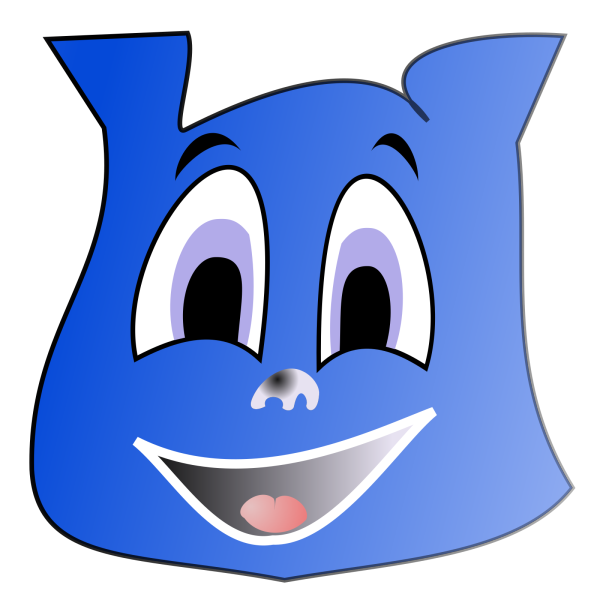 Blue Smiley PNG Clip art