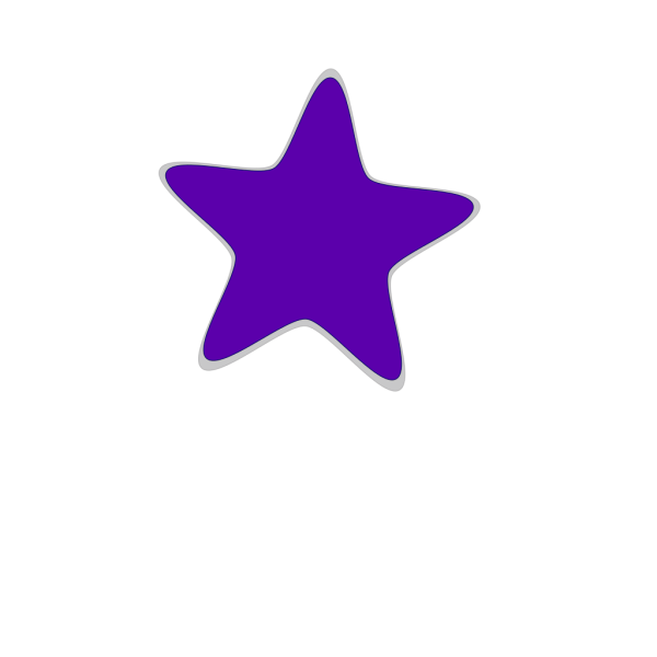 Red Blue Purple Stars PNG Clip art