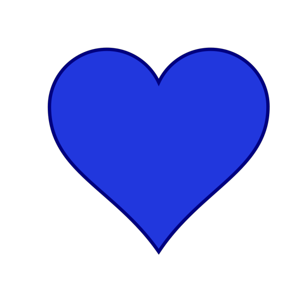 Blue Hearts PNG Clip art