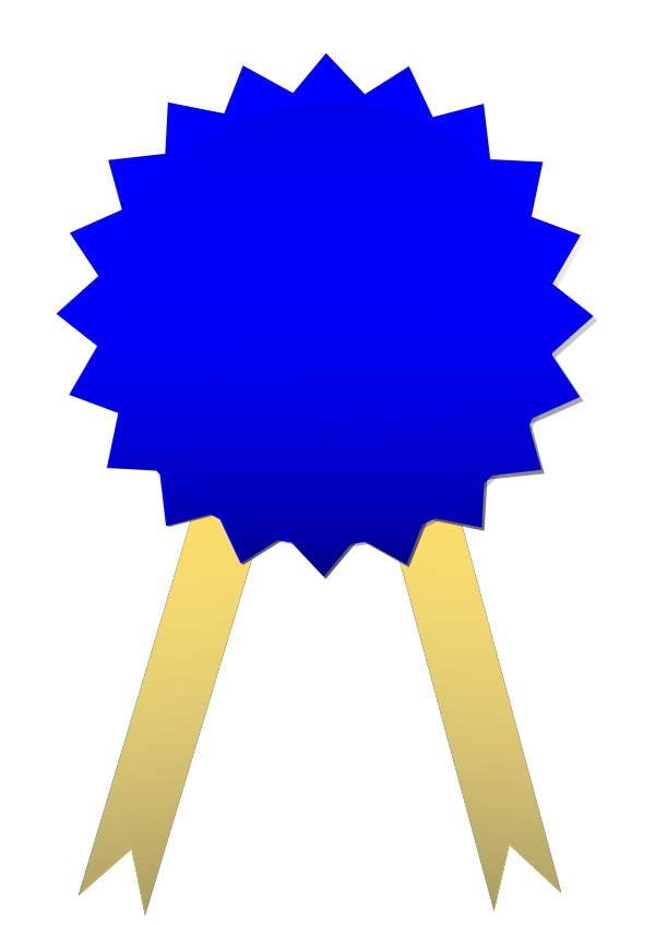 Blue Ribbon PNG Clip art