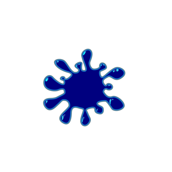 Blue 2 Splash PNG Clip art