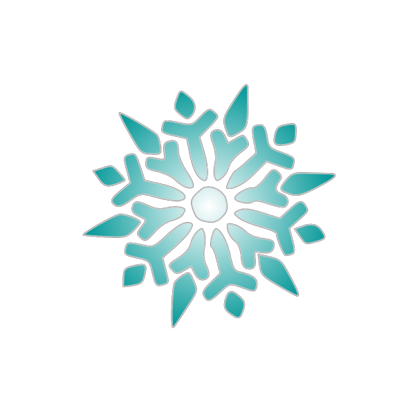 Snowflake Ice Blue PNG Clip art