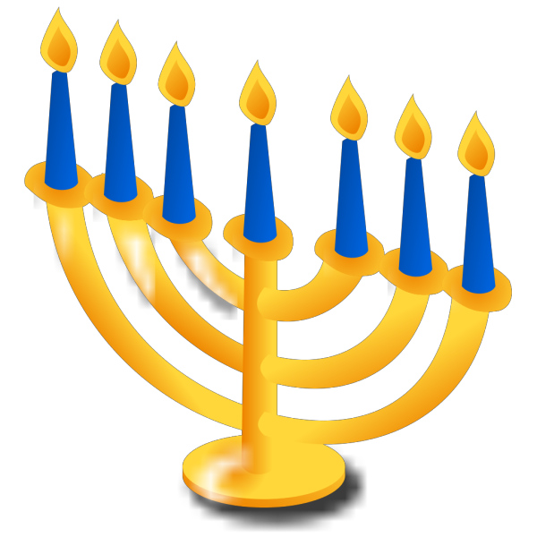 Hanukkah Candles PNG Clip art