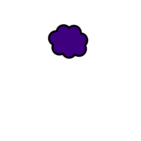 Purple Cloud PNG Clip art