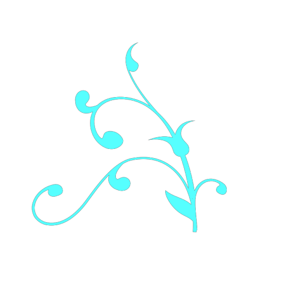 Blue Swirl Thing PNG Clip art