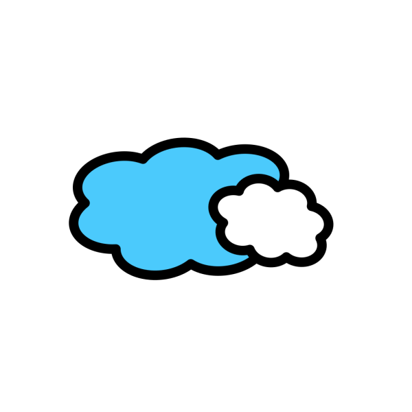 Clouds Blue And White PNG Clip art