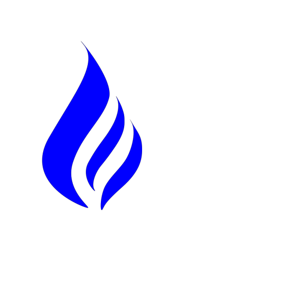 Blue Flame Simpleblueblack PNG Clip art