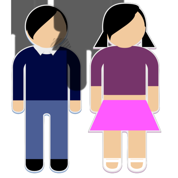 Boy And Girl PNG Clip art