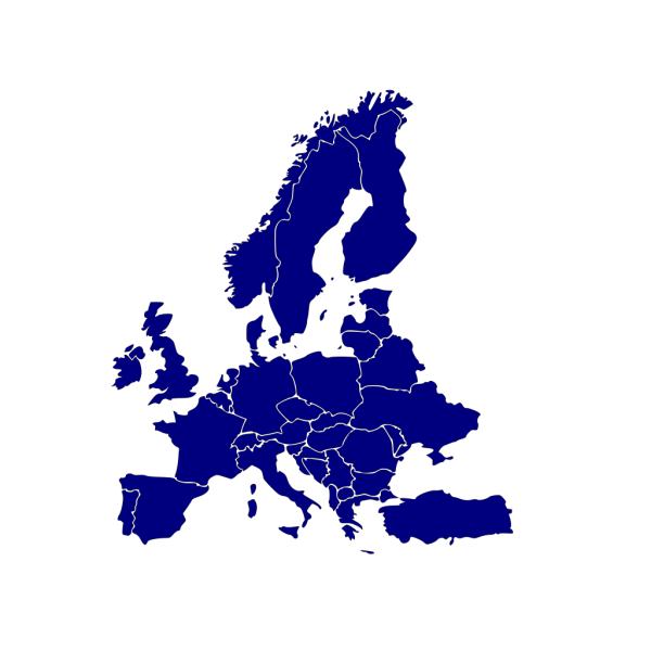 Blue Europe PNG Clip art