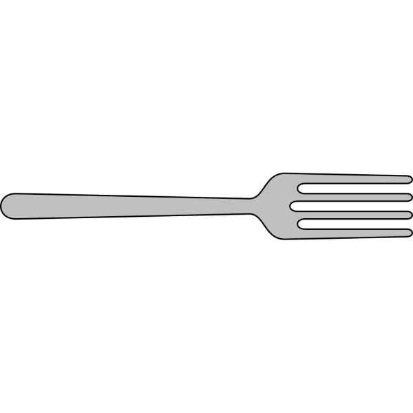 Plate, Fork, Spoon-no Text Clip art