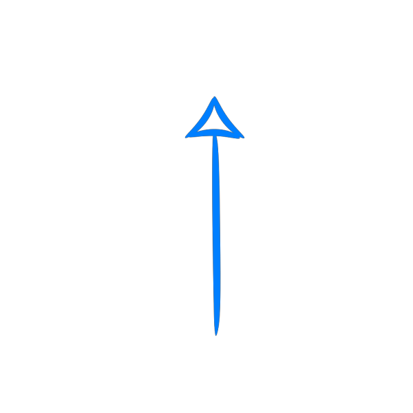 Blue Arrow Small PNG Clip art