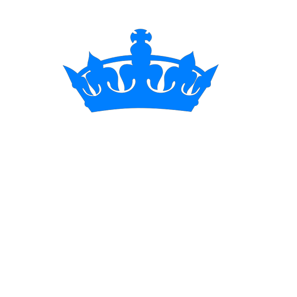  Crown Blue PNG Clip art