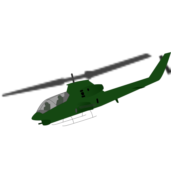 Blue Helicopter PNG Clip art