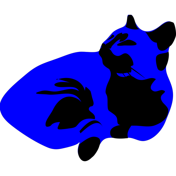 Cool Cat Blues PNG Clip art