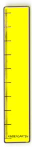 Blue And Yellow Ruler PNG Clip art