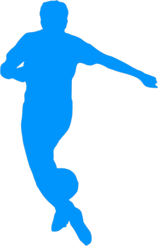 Soccer-blue PNG Clip art