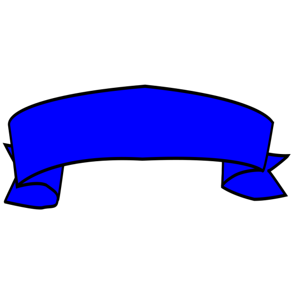 Blue Banner PNG Clip art
