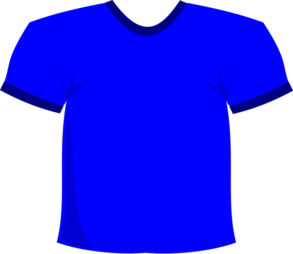 Blue Shirt Colar 2 PNG Clip art