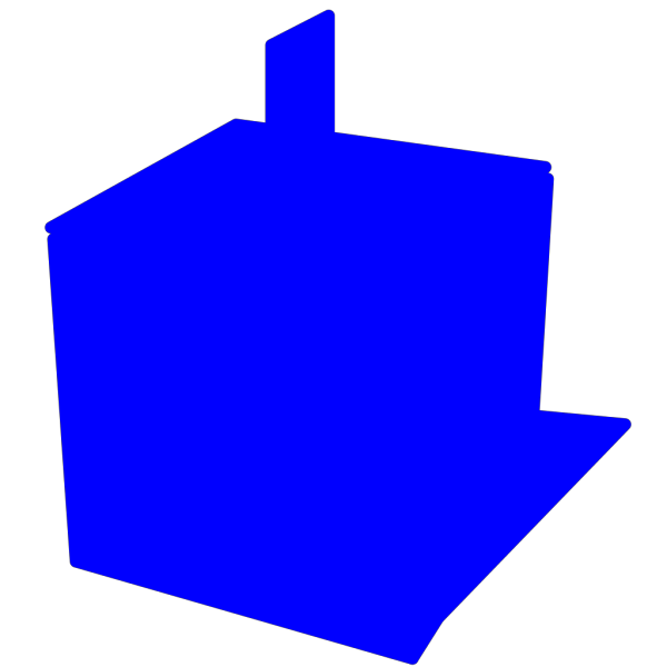 Blue Box  PNG Clip art