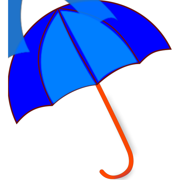 Blue Umbrella PNG Clip art