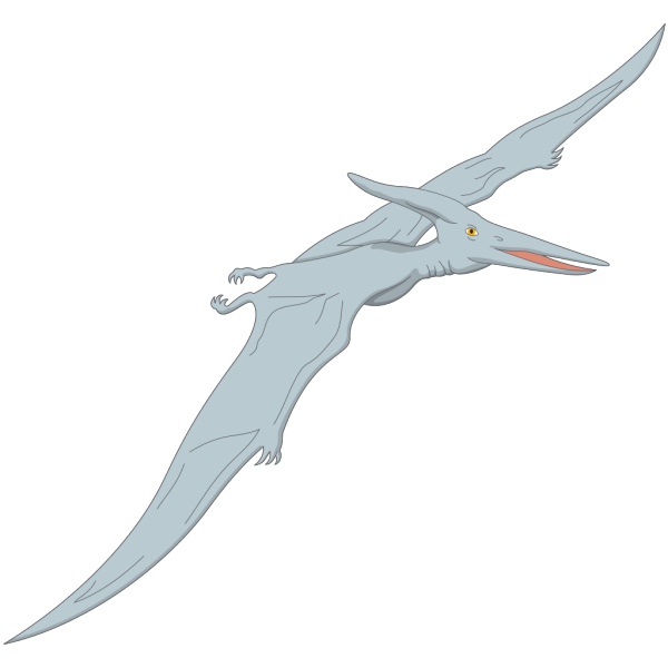 Light Blue Pterodactyl PNG images