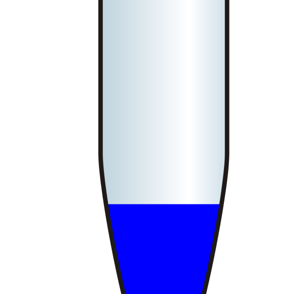 Closed Eppendorf Tube Blue PNG Clip art