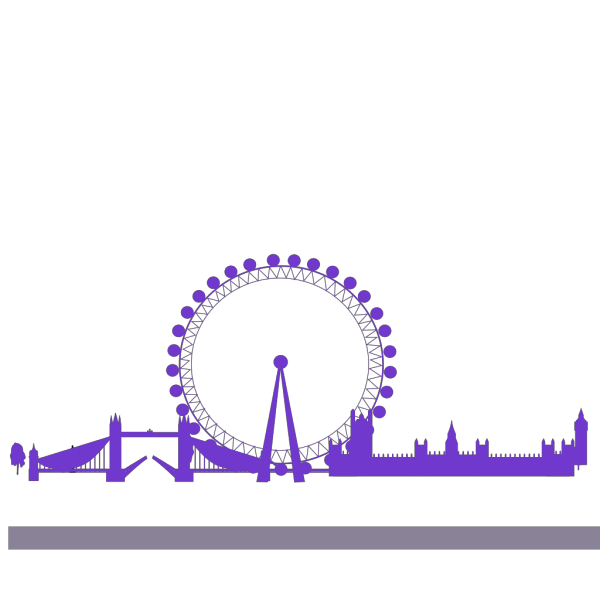 London Skyline 2 PNG Clip art