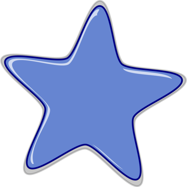 Dark Blue Star PNG Clip art
