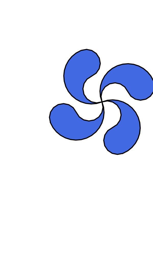 Blue Spiral PNG Clip art