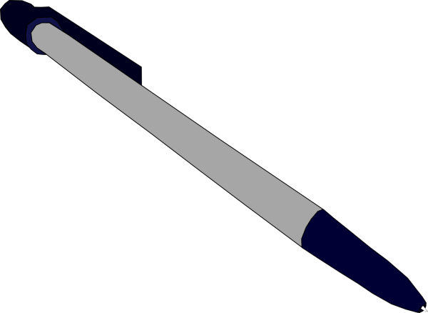 Blue Ballpoint Pen PNG Clip art