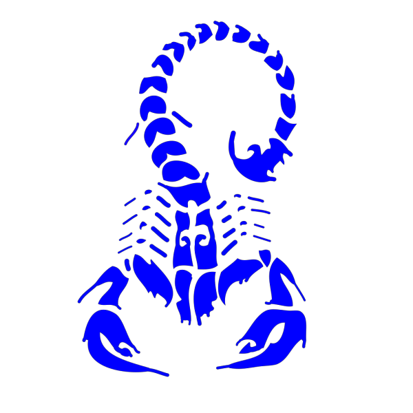 Scorp All Blue PNG Clip art