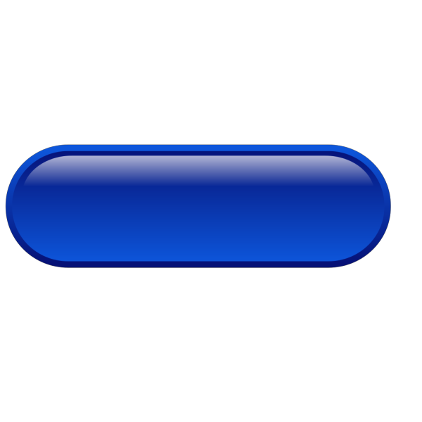 Blank Blue Button PNG Clip art