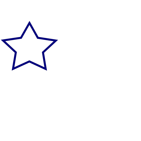 Blue Star With 3 Gold Star And Wings PNG Clip art