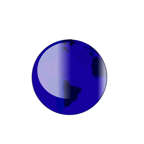 Blue Globe PNG Clip art