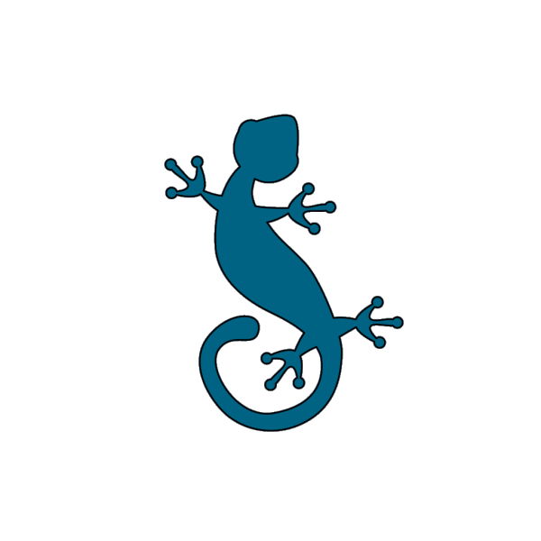 Blue Gecko PNG Clip art