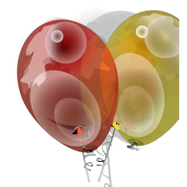 Birthday Balloons PNG Clip art